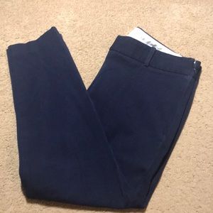J. Crew ankle pants with side zipper